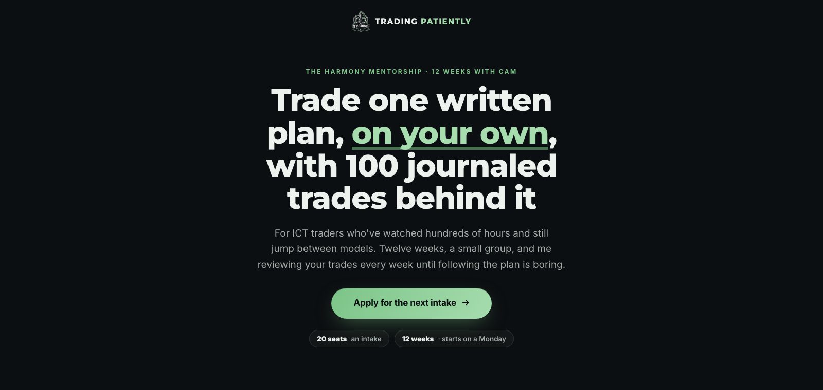 The Harmony Mentorship preview